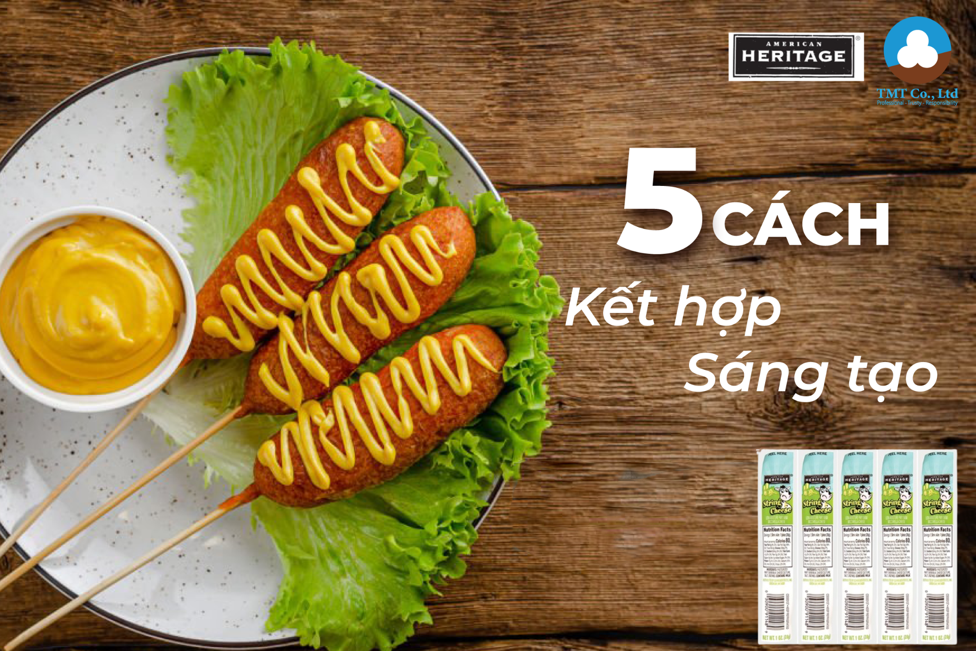 5 CÁCH KẾT HỢP ĐỘC LẠ CÙNG PHÔ MAI QUE HERITAGE