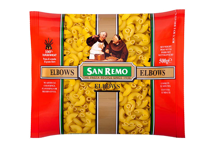  Nui Elbows Hiệu San Remo (500G X 12) No. 35 