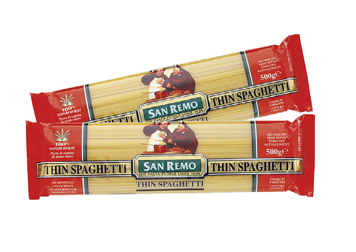  Mì Thin Spaghetti Hiệu San Remo (500G X 12) No. 4 