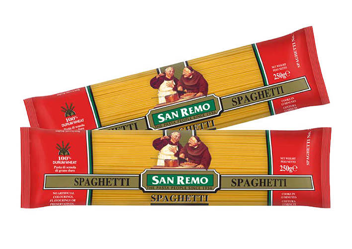  Mì Spaghetti Hiệu San Remo (250G X 24) No. 5 