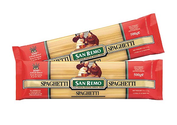 Mì Spaghetti Hiệu San Remo (500G X 12) No. 5
