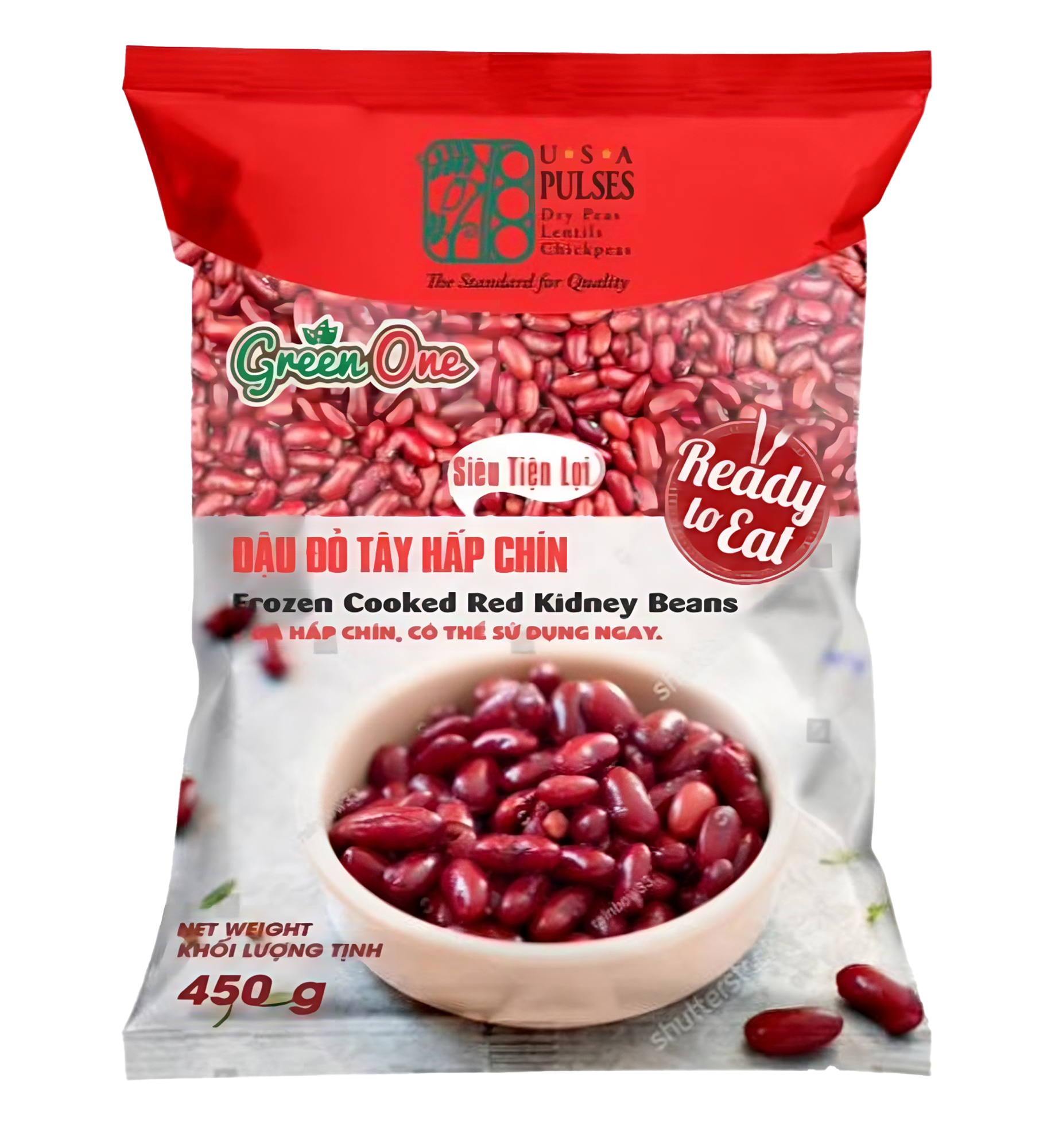 Đậu Đỏ Tây Hấp Chín 1kg