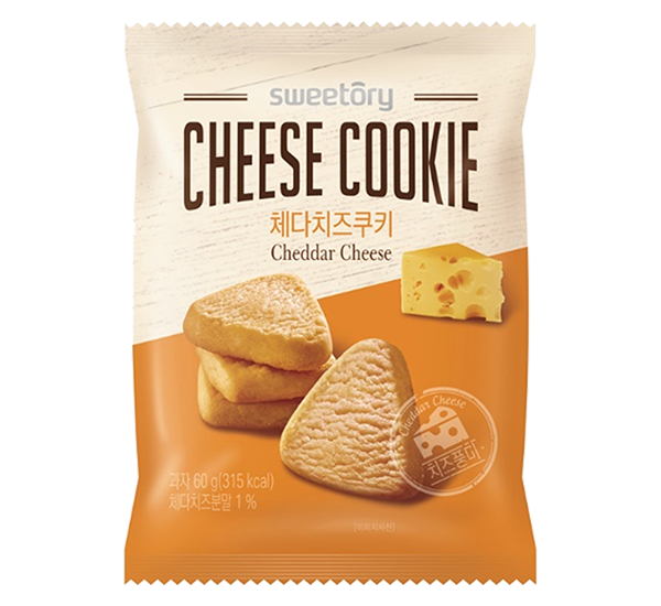   Bánh quy vị phô mai Cheddar Sweetory 60g