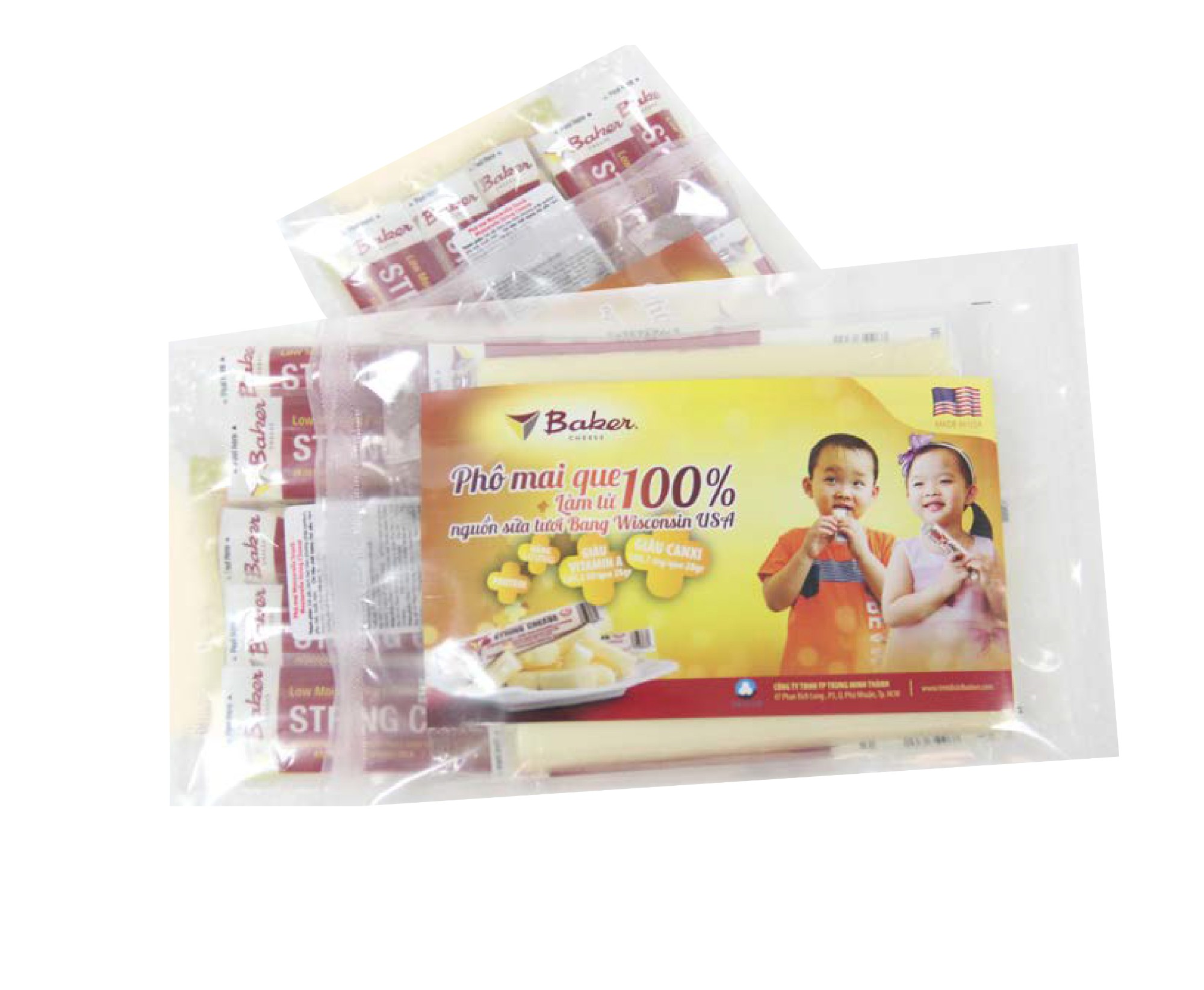 Mozzarella String Cheese Snack (5 x 28g)