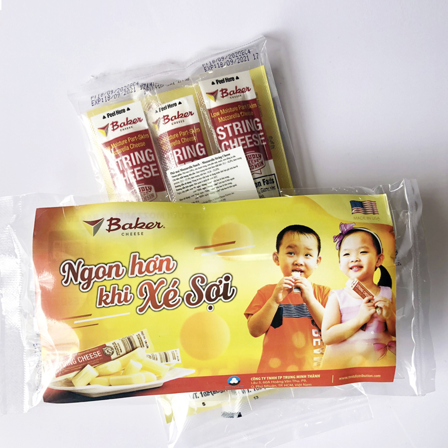 Mozzarella String Cheese Snack (3 x 28g)
