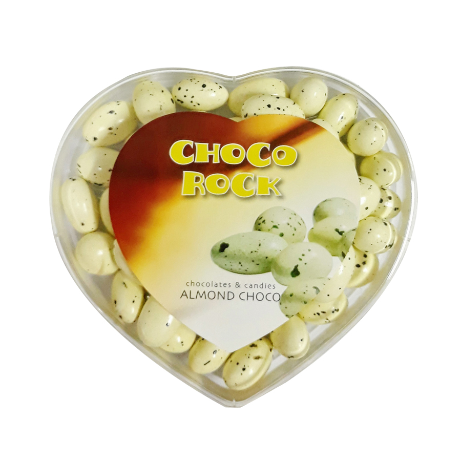  Kẹo socola nhân hạnh nhân trái tim 250g 