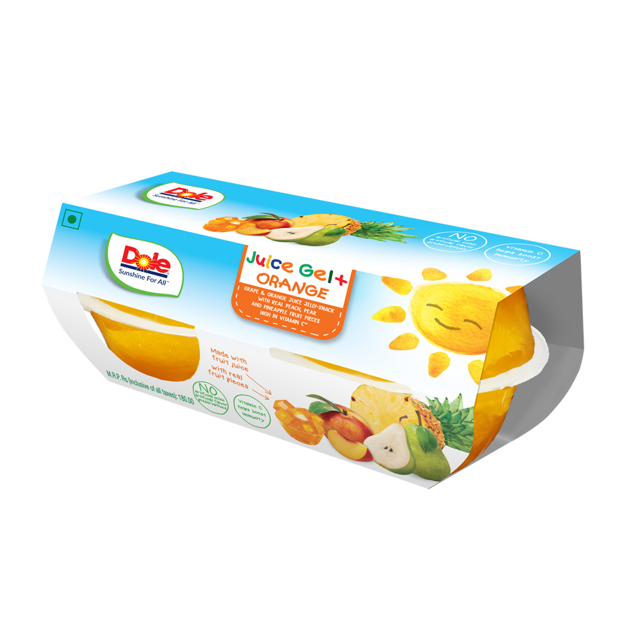 Juice gel - Orange 6BL X 4 X 93 g