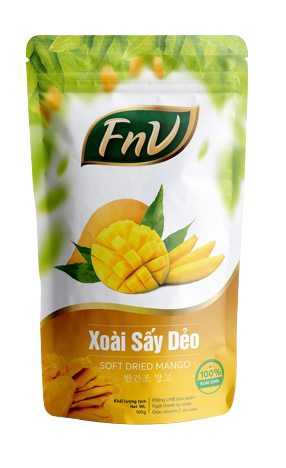 Xoài Sấy Dẻo FNV 100g / Túi