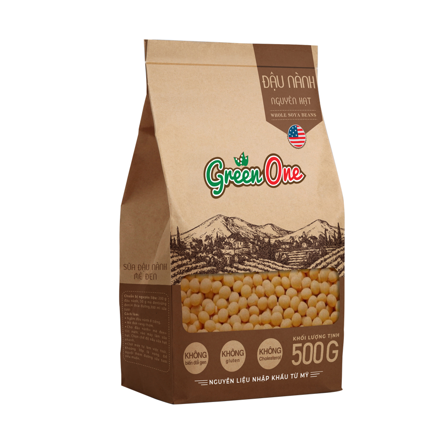Đậu Nành Nguyên Hạt 500g