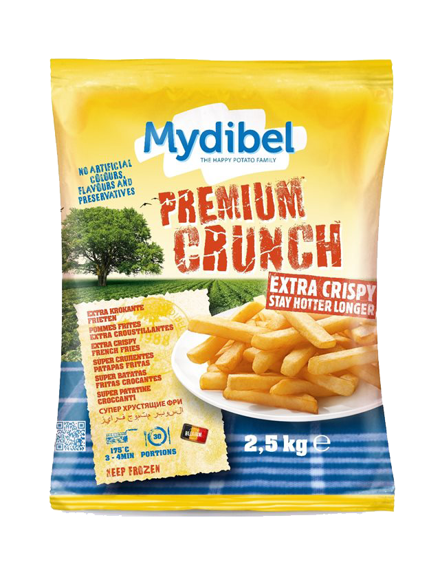  Khoai Tây Đông Lạnh Cao Cấp 7/7 hiệu Mydibel 2.5kg 