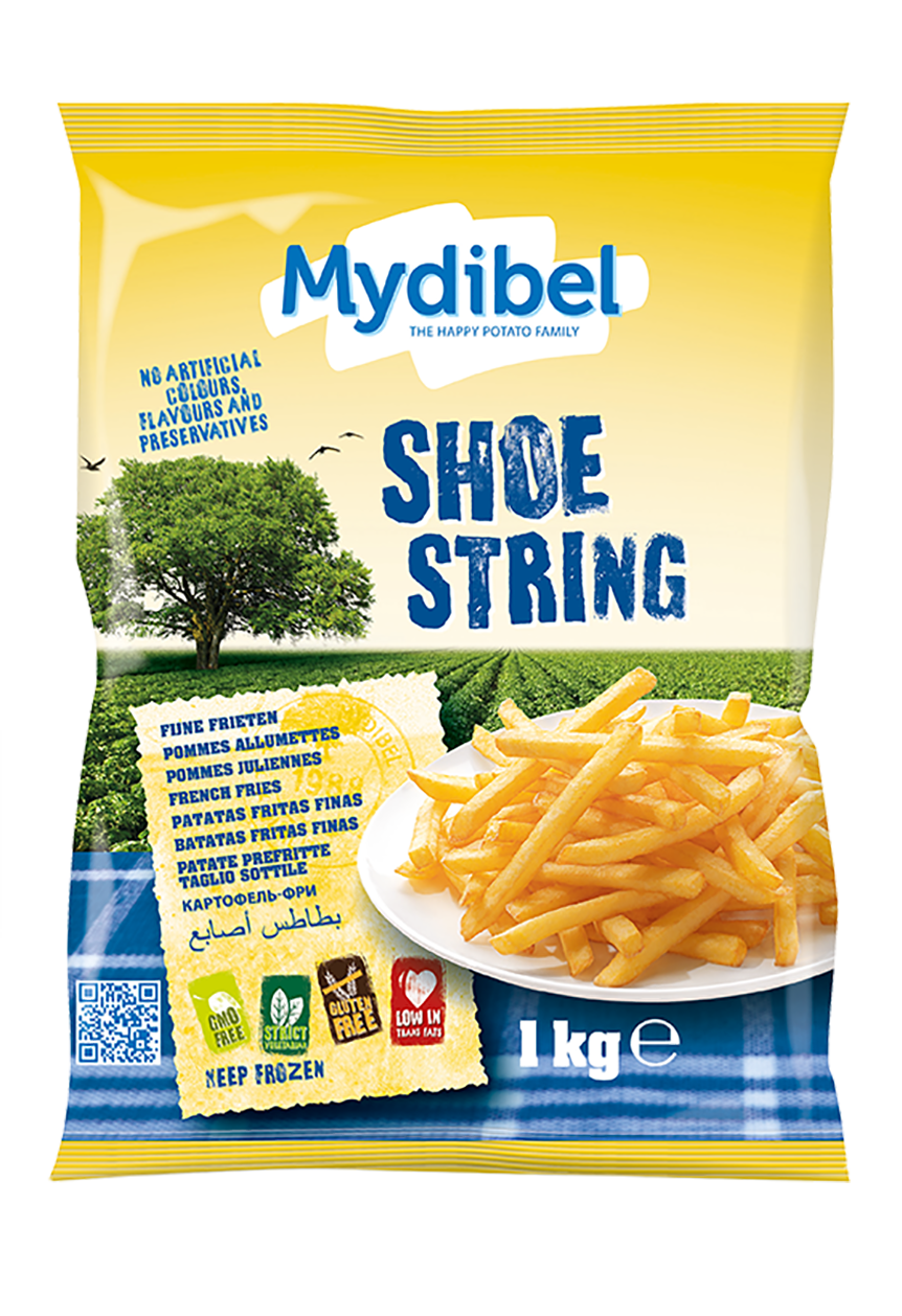  Khoai Tây Đông Lạnh Cắt Dài 7/7 Hiệu Mydibel 1Kg 