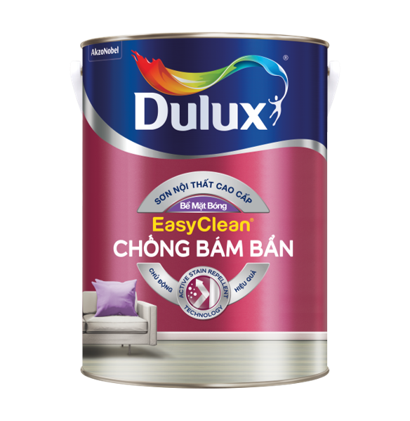 Dulux EasyClean Chống Bám Bẩn - Bề Mặt Bóng