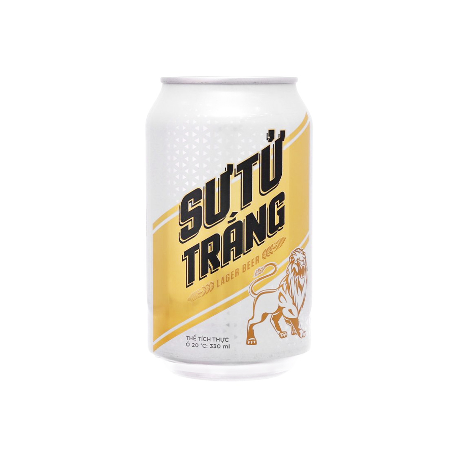 Bia sư tử trắng